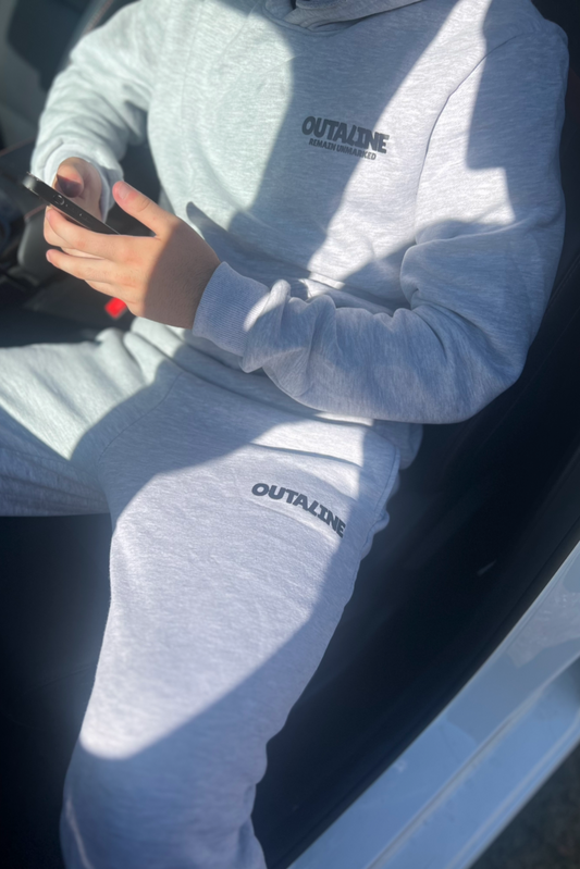 OutaLine Logo trackpants Grey/Black