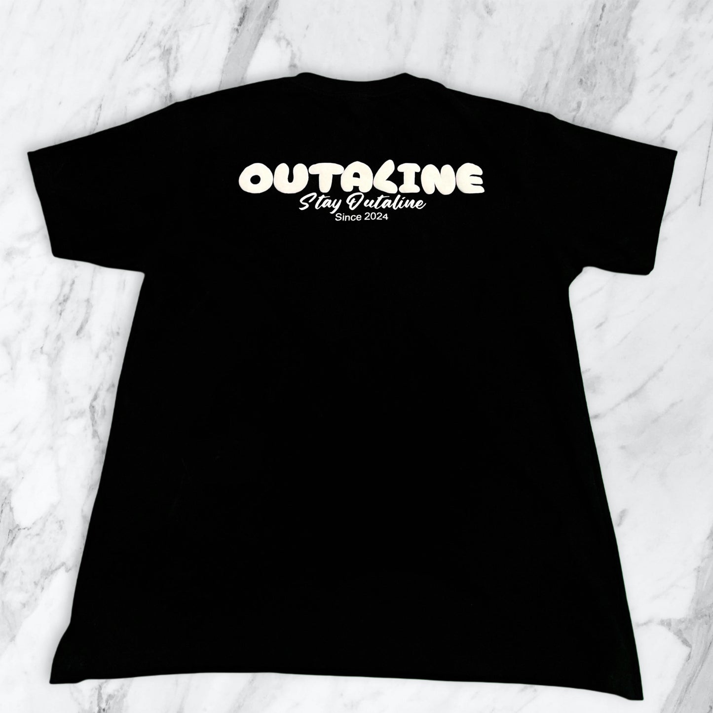 Black OutaLine Logo T shirt