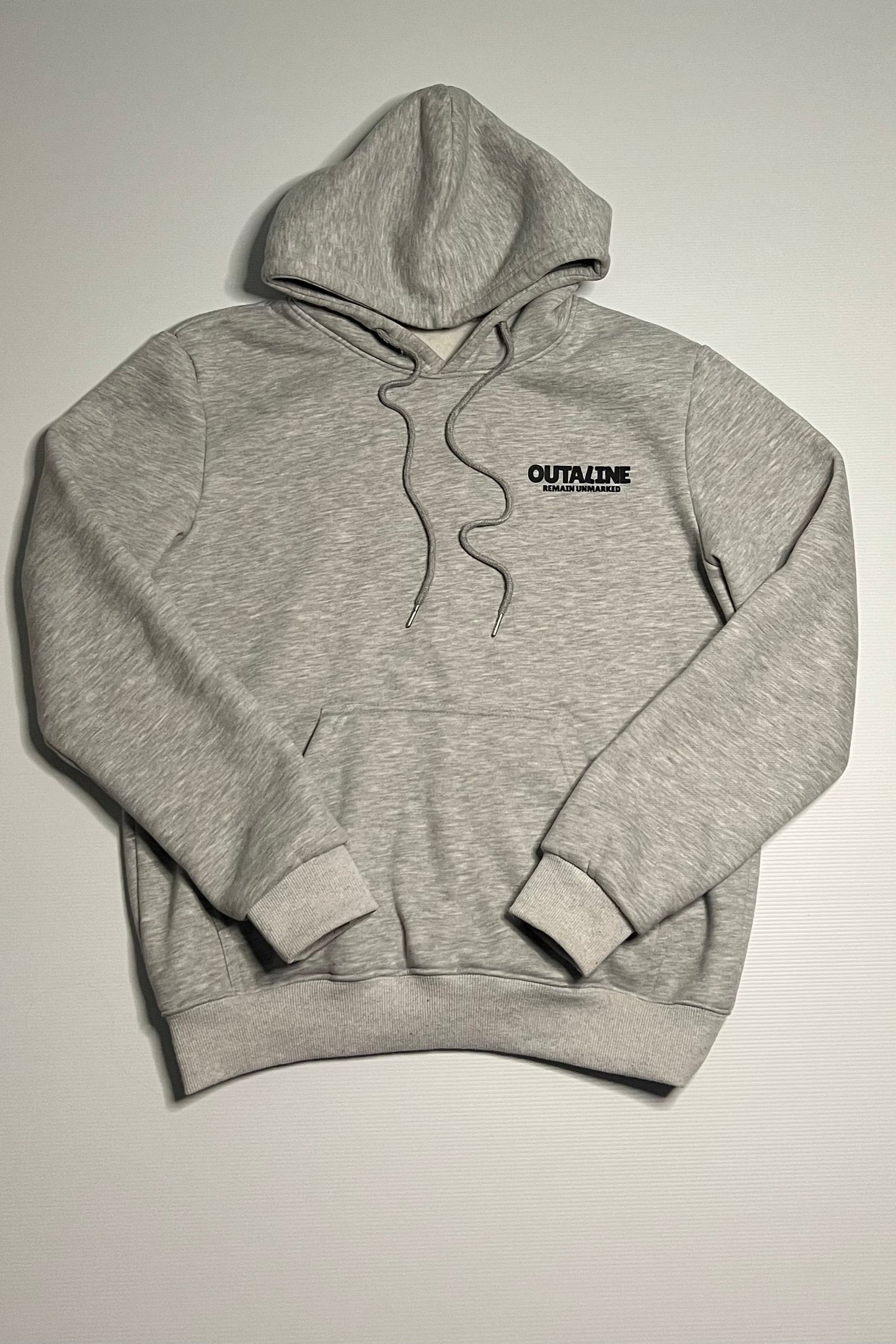 OutaLine Remain Unmarked Hoodie Grey/Black